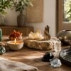 Five Elements in Feng Shui represented by Wood, Fire, Earth, Metal and Water